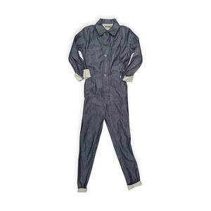 Frances Caine Denim Boiler Suit Size